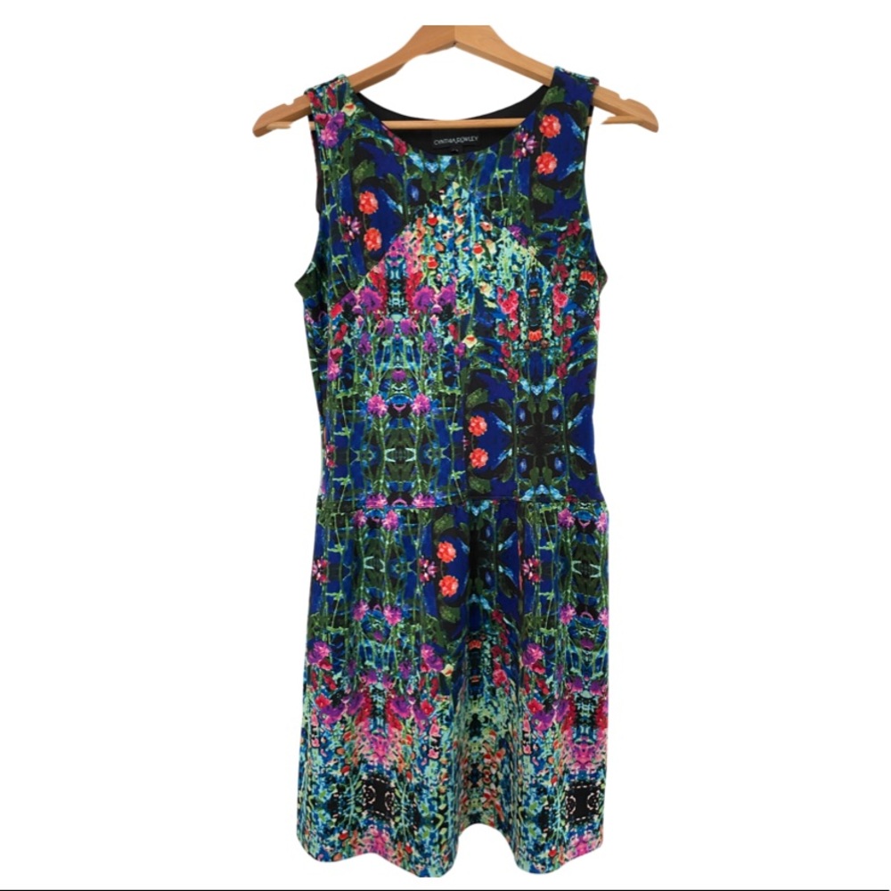 Cynthia Rowley floral dress, size 8